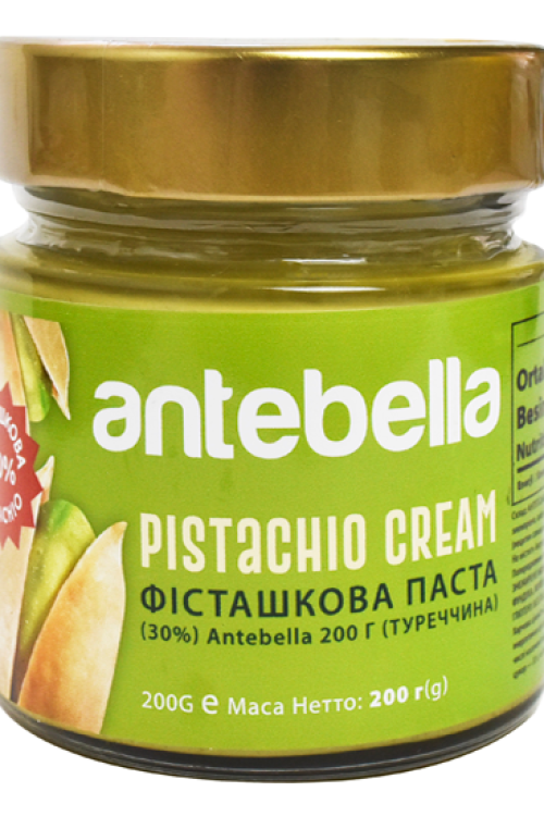 Фісташкова паста Antebella 30% 200 г