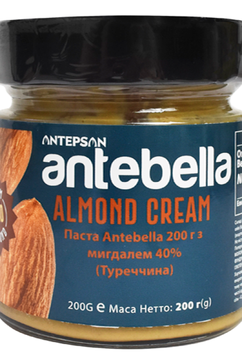 Паста Antebella 200 г з мигдалем 40%